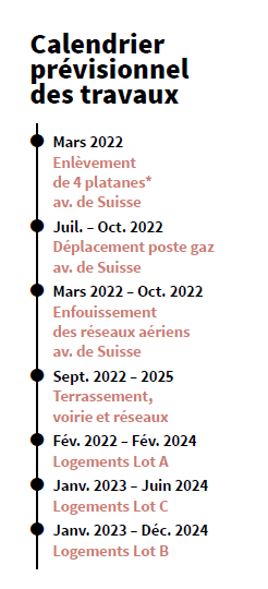Calendrier Travaux MF phase 3